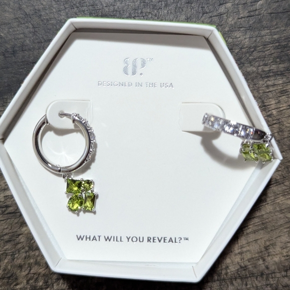 VIP Situation Aug 2024 birthday collection Bomb Party hoop earrings RBP7896 NWT - Picture 2 of 4